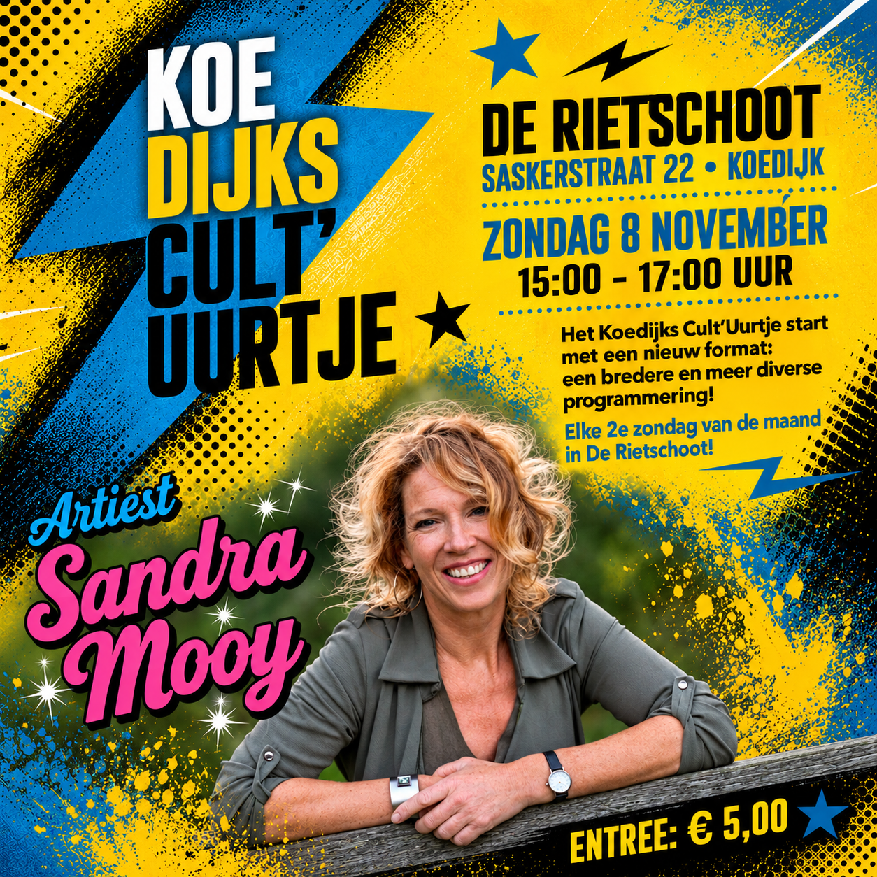Koedijks Cult’Uurtje: Sandra Mooy